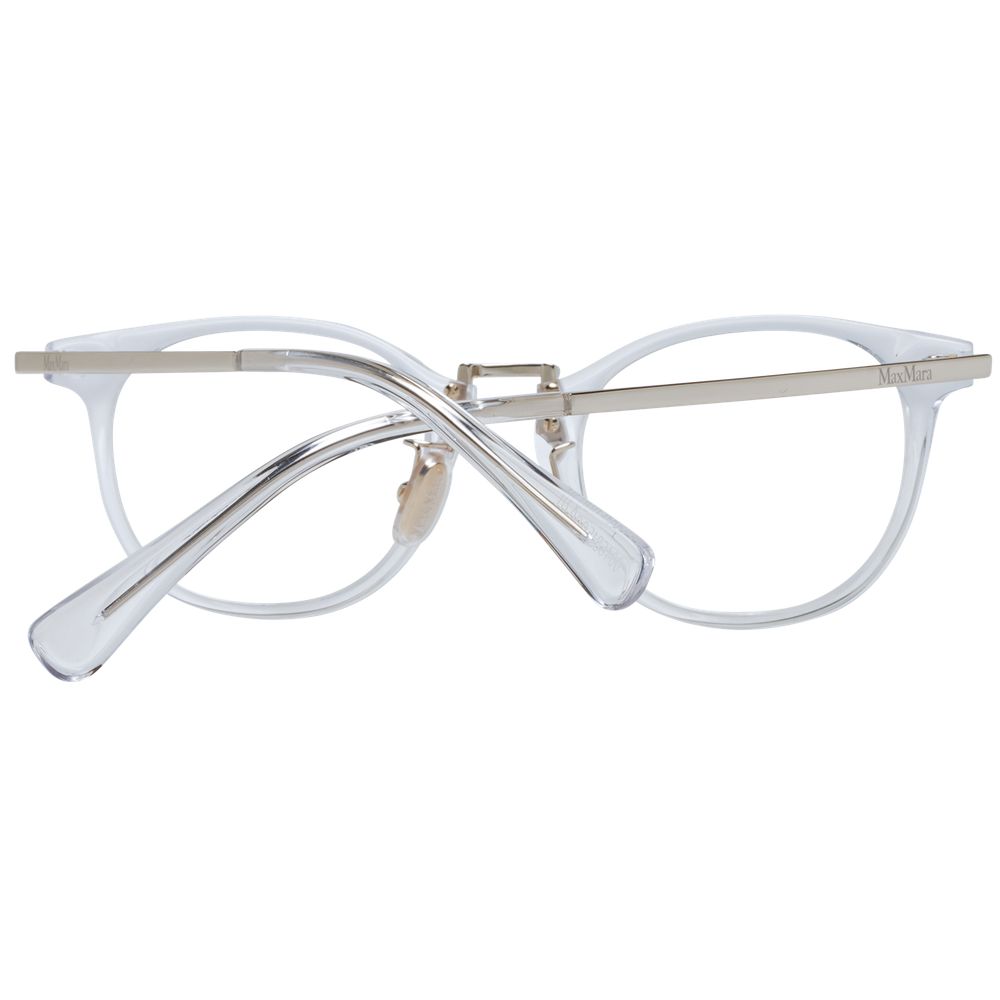 Max Mara Weiße Kunststoffbrille (Gestell)