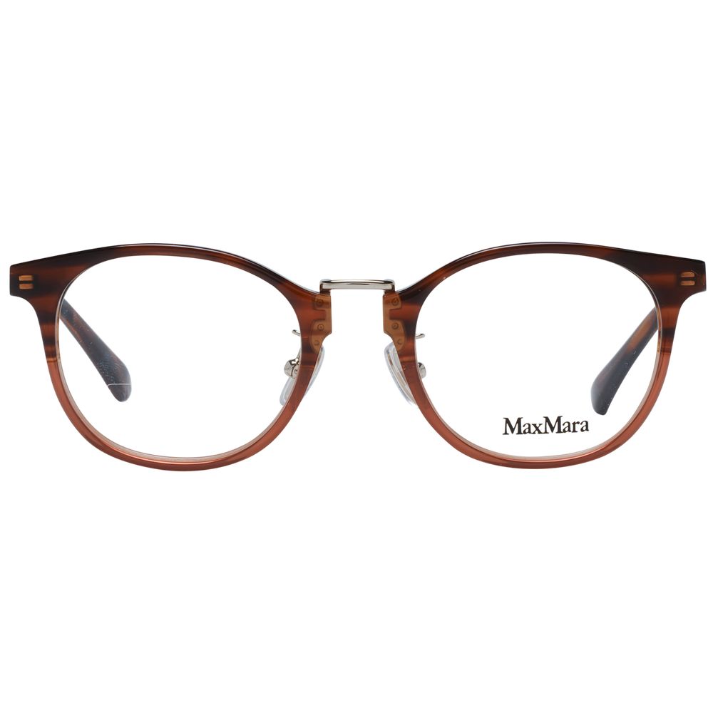Max Mara Braune Kunststoffbrille (Fassung)