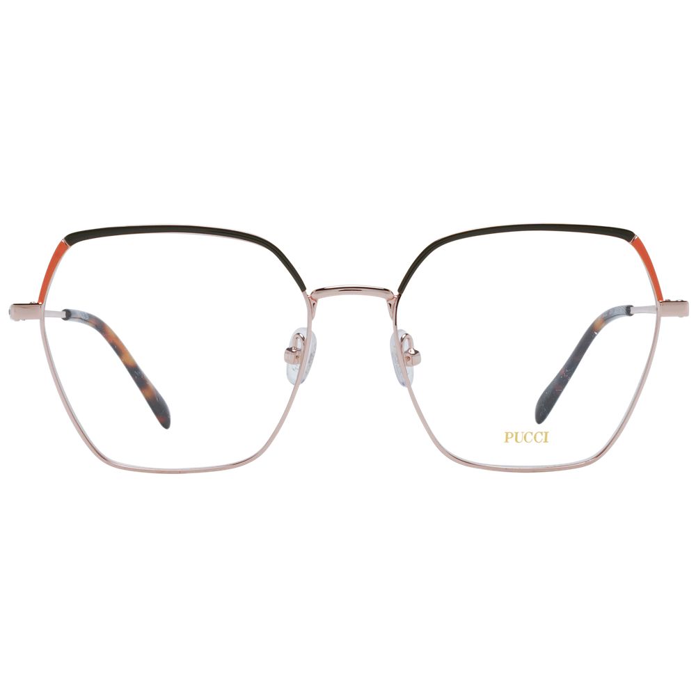 Emilio Pucci Metallbrille in Roségold (Rahmen)