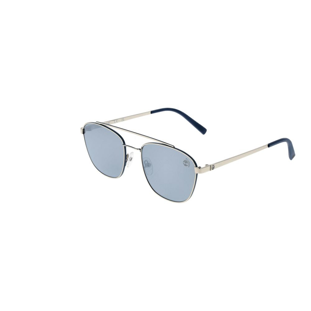 Timberland Sonnenbrille aus silbernem Metall