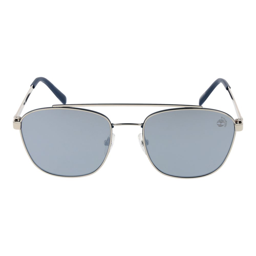 Timberland Sonnenbrille aus silbernem Metall