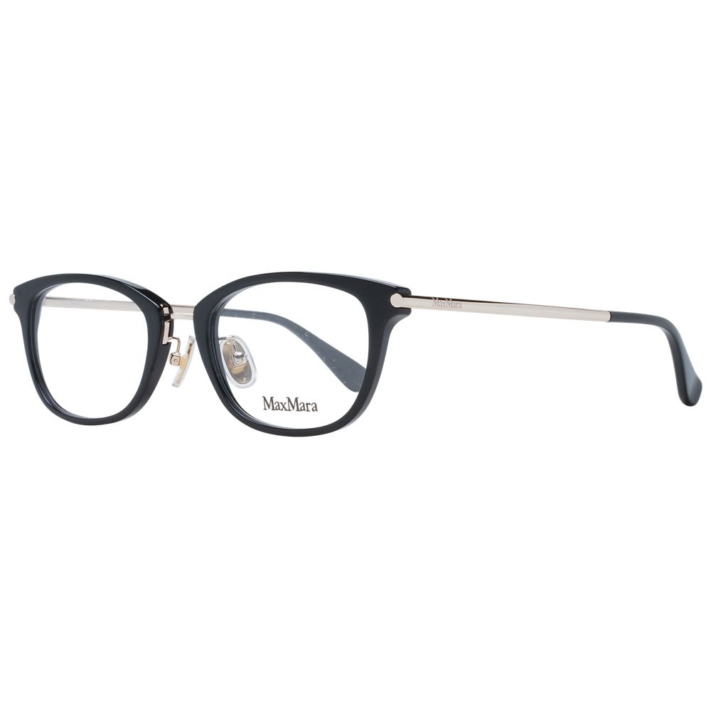 Max Mara Schwarze Kunststoffbrille (Gestell)