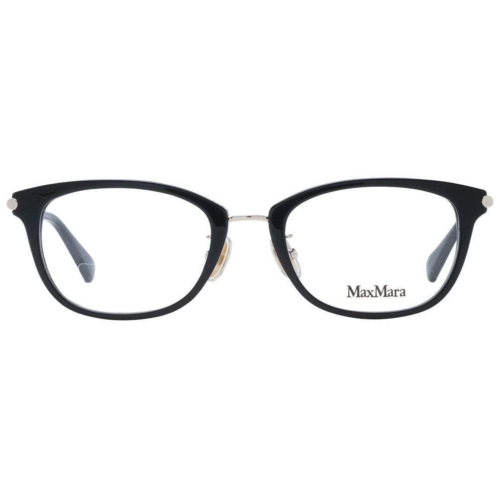 Max Mara Schwarze Kunststoffbrille (Gestell)