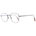 Ermenegildo Zegna Graue Titan-Brillenfassung