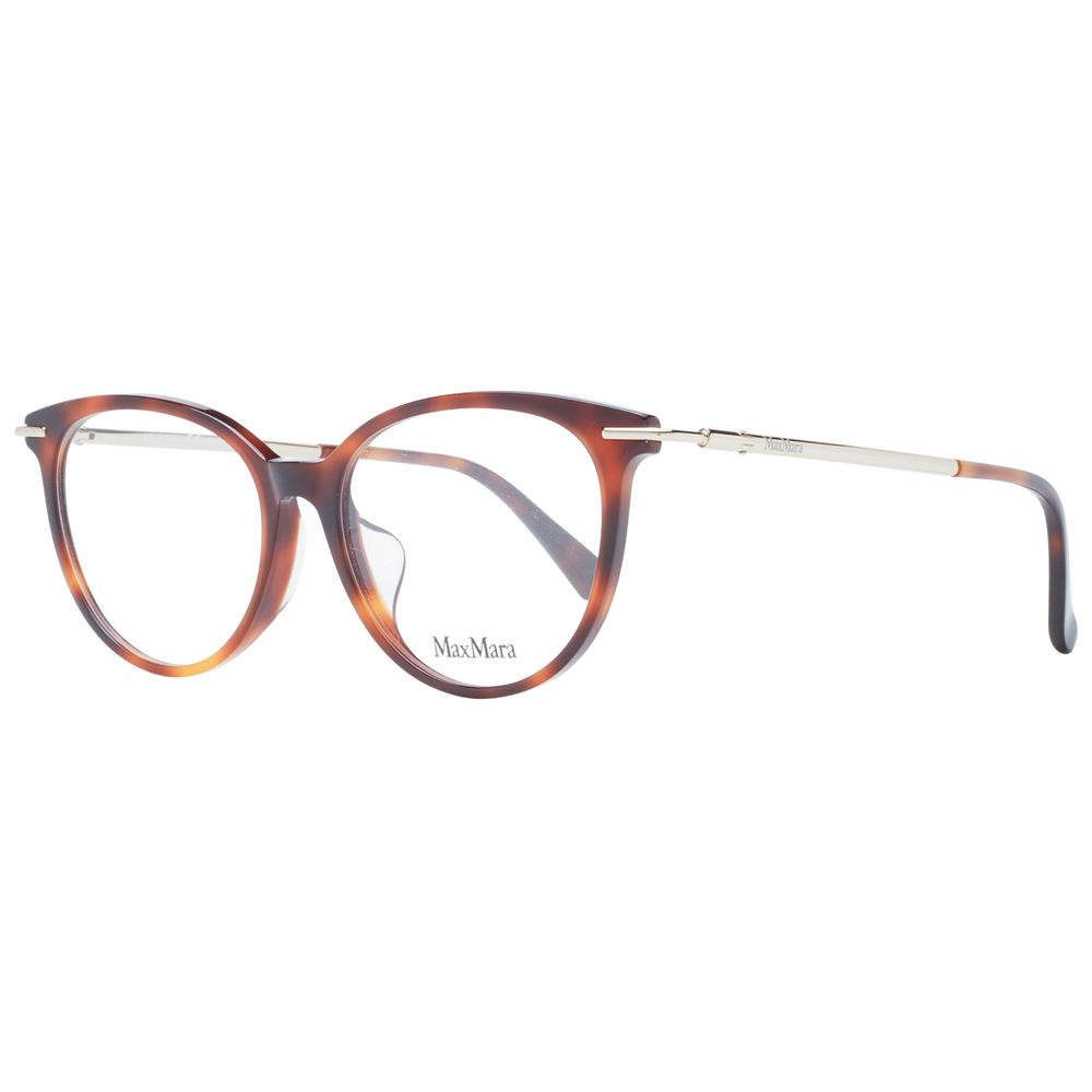 Max Mara Braune Kunststoff-Brillengestelle