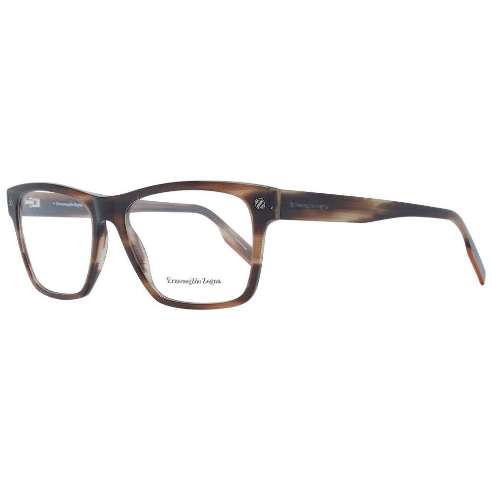 Ermenegildo Zegna Braune Kunststoffbrille (Fassung)