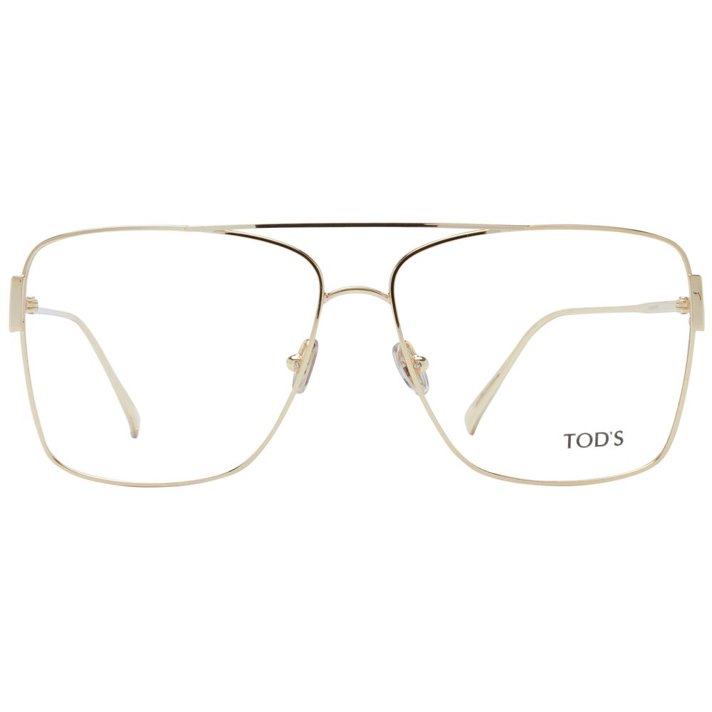 Tod's Brille aus Goldmetall (Fassung)