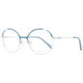 Emilio Pucci Türkisfarbene Metallbrille (Fassung)