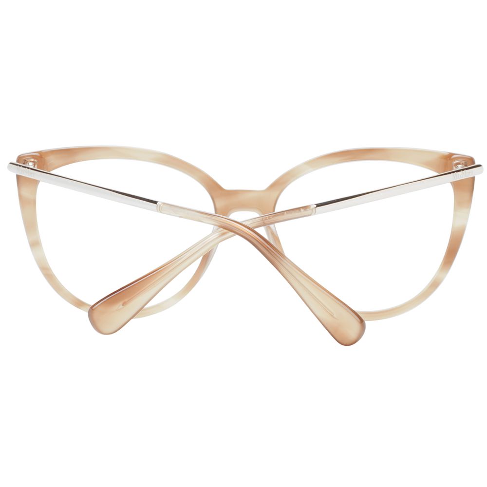 Max Mara eyeglass frames made of brown plastic