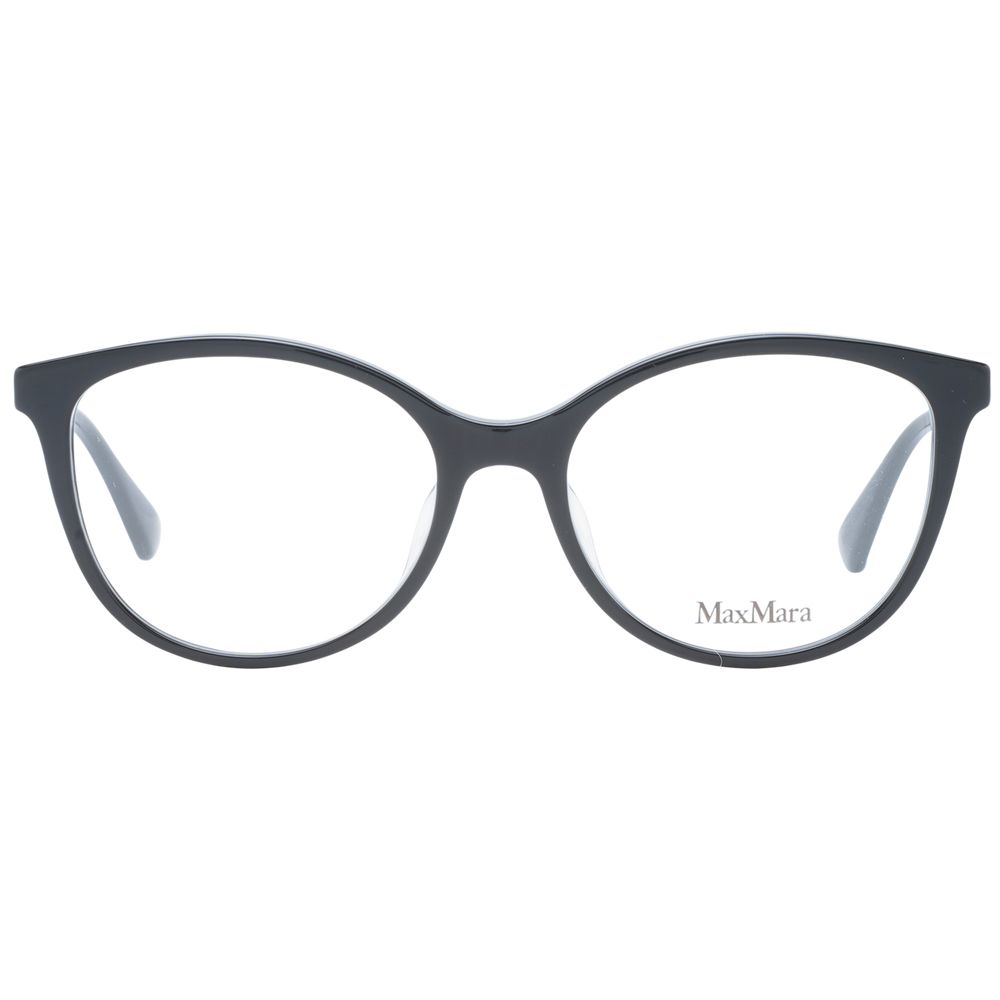 Max Mara Brille aus schwarzem Metall & Kunststoff (Gestell)