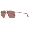BMW sunglasses with rose gold metal frame