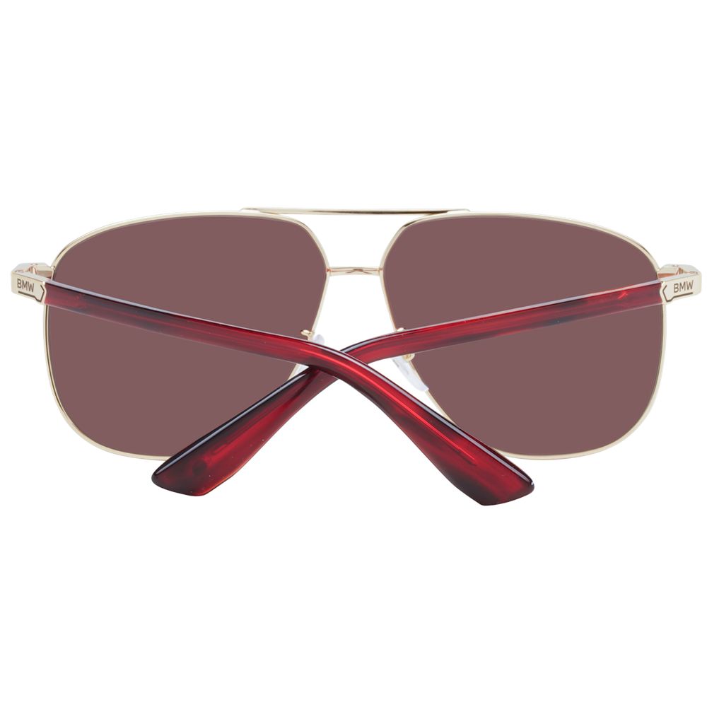 BMW Sonnenbrille aus Goldmetall