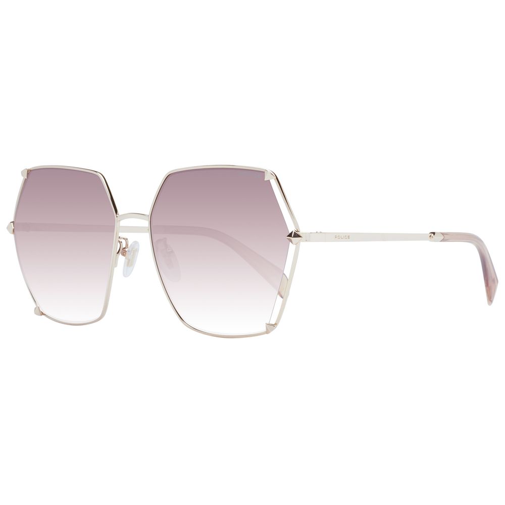 Police Sonnenbrille aus Roségold-Metall