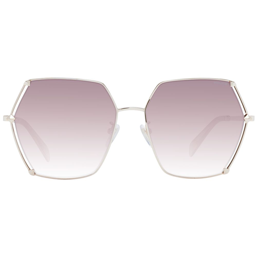Police Sonnenbrille aus Roségold-Metall