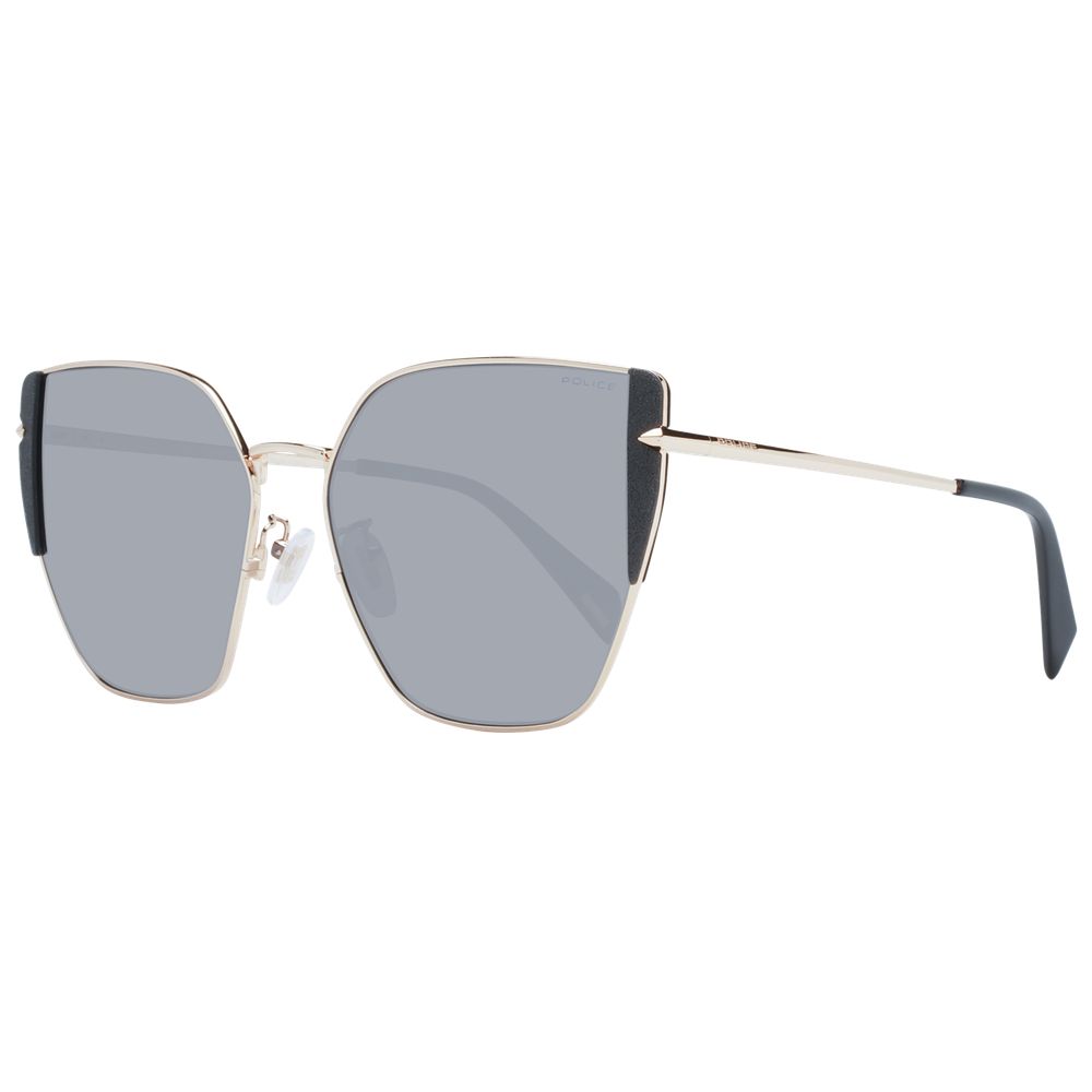 Police Sonnenbrille aus Roségold-Metall