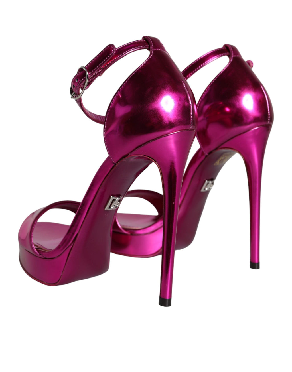 Dolce & Gabbana Fuchsia KEIRA Heels Strappy Sandals Shoes