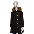 Baldinini Trend Schwarze Damenjacke aus Polyester