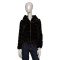 Baldinini Trend Black Polyester Jackets & Coats