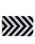 Dolce & Gabbana Black White Gold Frame Clutch Evening Party Handbag