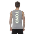 Clay Gray Cotton Men's Tank Top