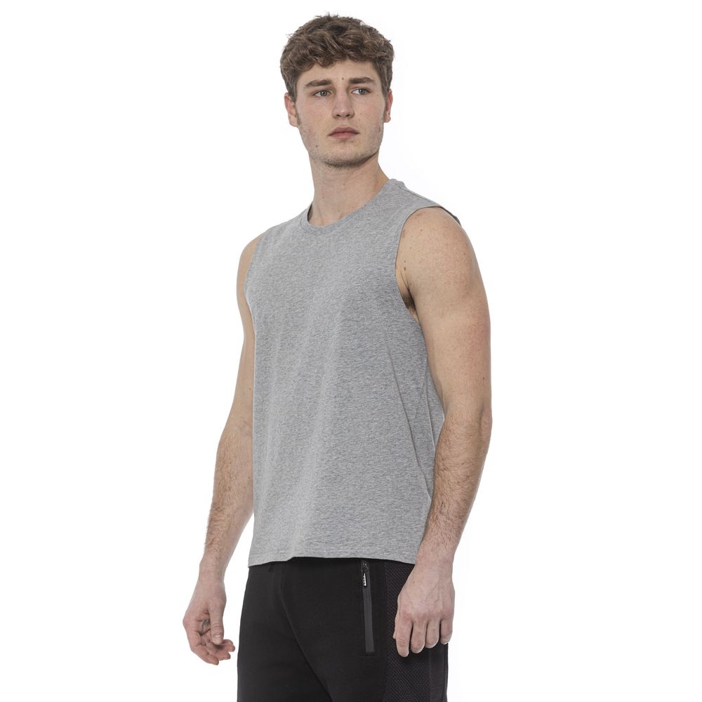 Clay Gray Cotton Men's Tank Top