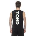 Tond Schwarzes Baumwolle Männer Tank Top
