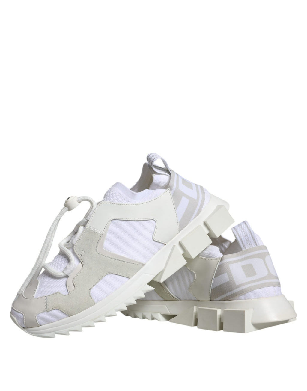 Dolce & Gabbana Weiß Mesh Sorrento Trekking Turnschuhe Schuhe