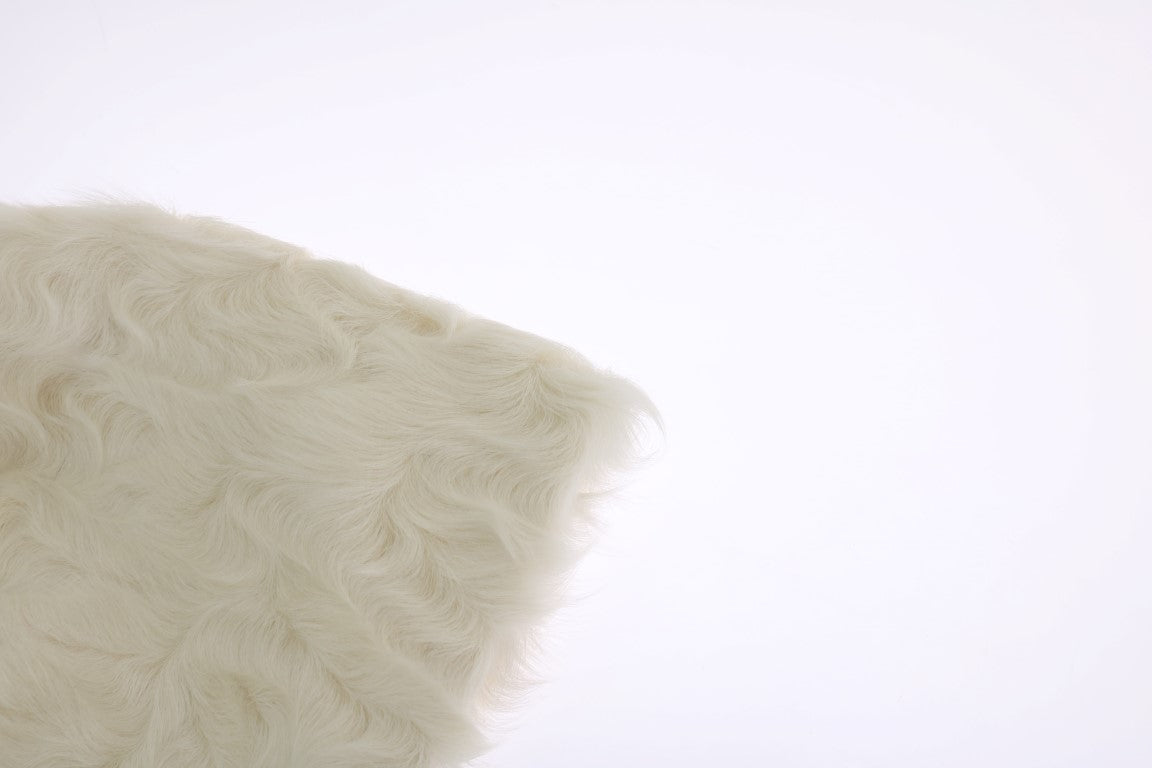 Dolce & Gabbana White Xiangao Lambskin Hat