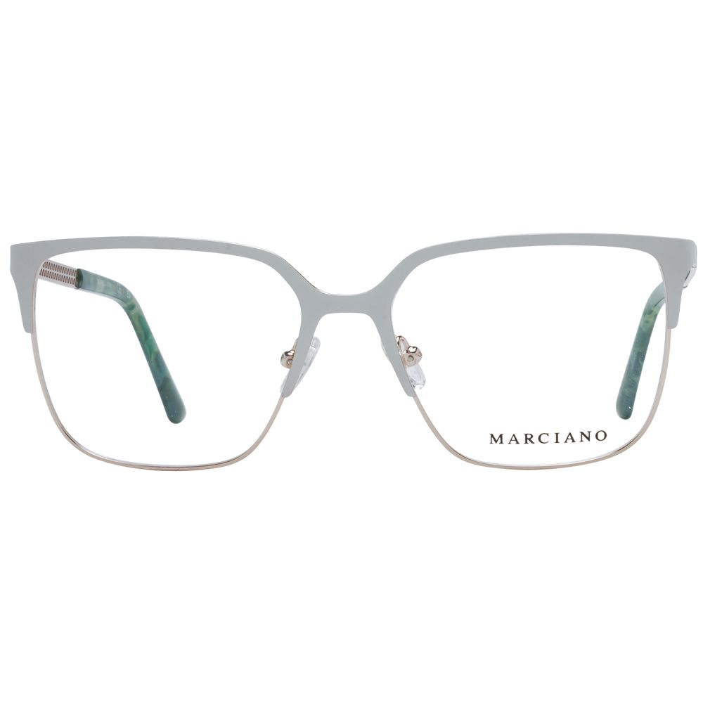 Marciano by Guess Cream-Colored Metal Glasses (Frame)