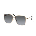 Jimmy Choo Goldene Metall-Sonnenbrille