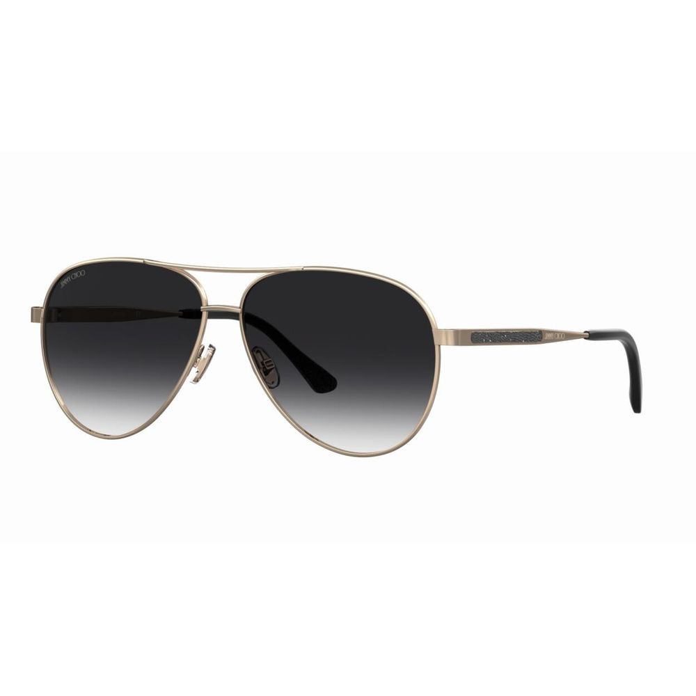 Jimmy Choo Sonnenbrille aus Goldmetall