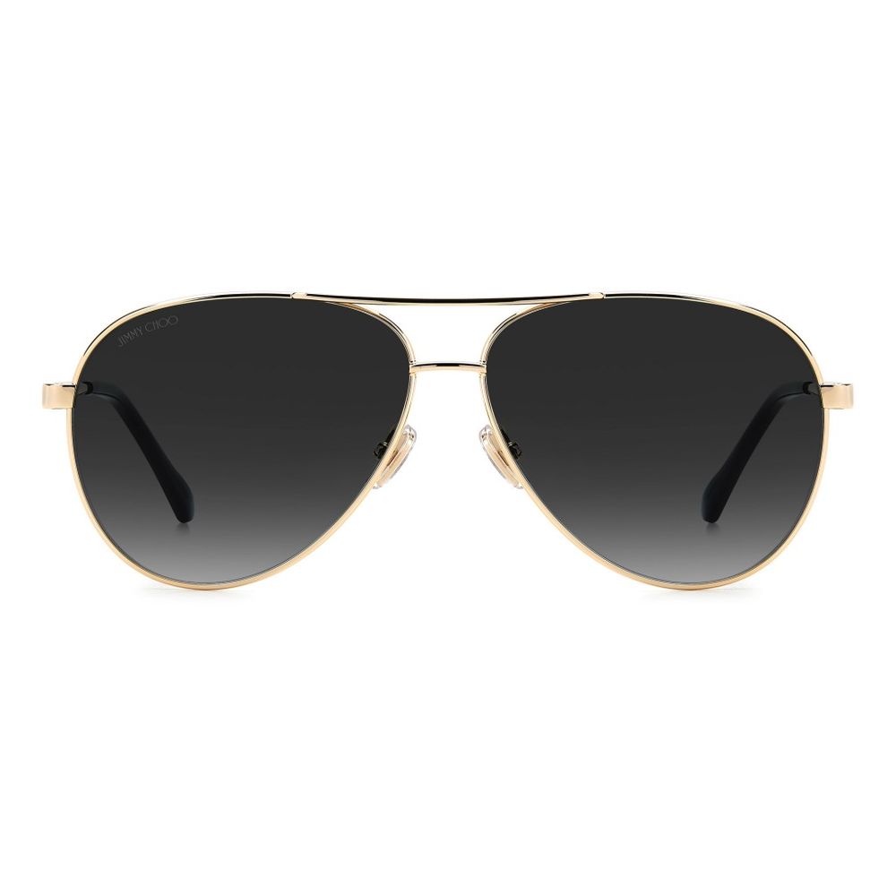 Jimmy Choo Sonnenbrille aus Goldmetall
