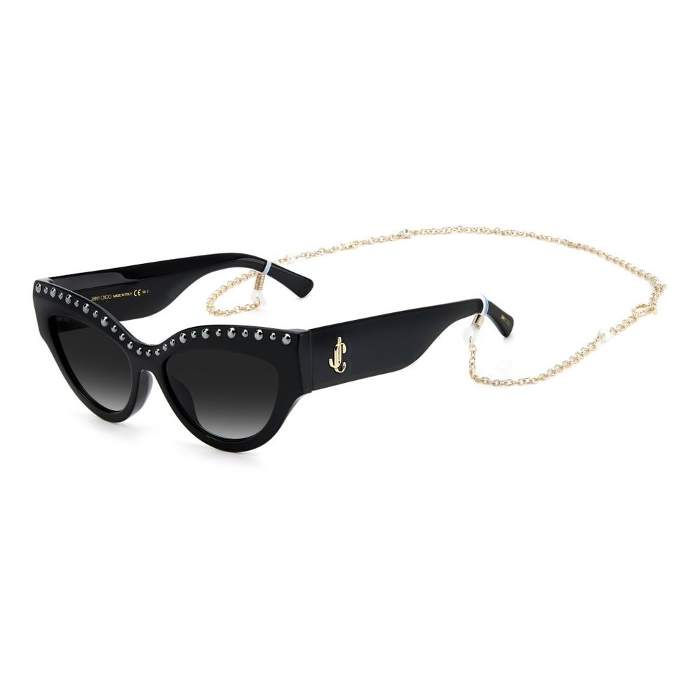 Jimmy Choo Schwarze Sonnenbrille aus Acetat