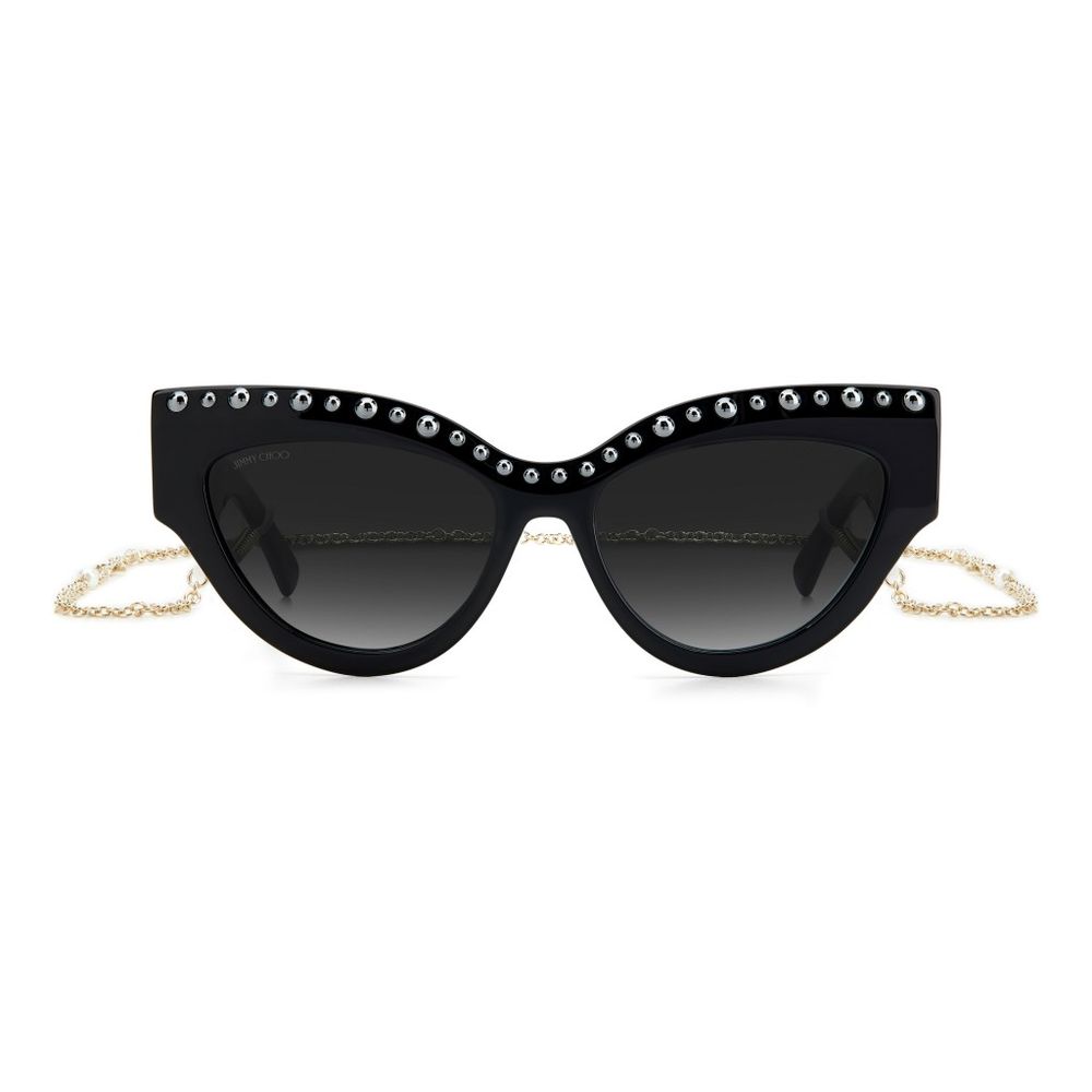 Jimmy Choo Schwarze Sonnenbrille aus Acetat
