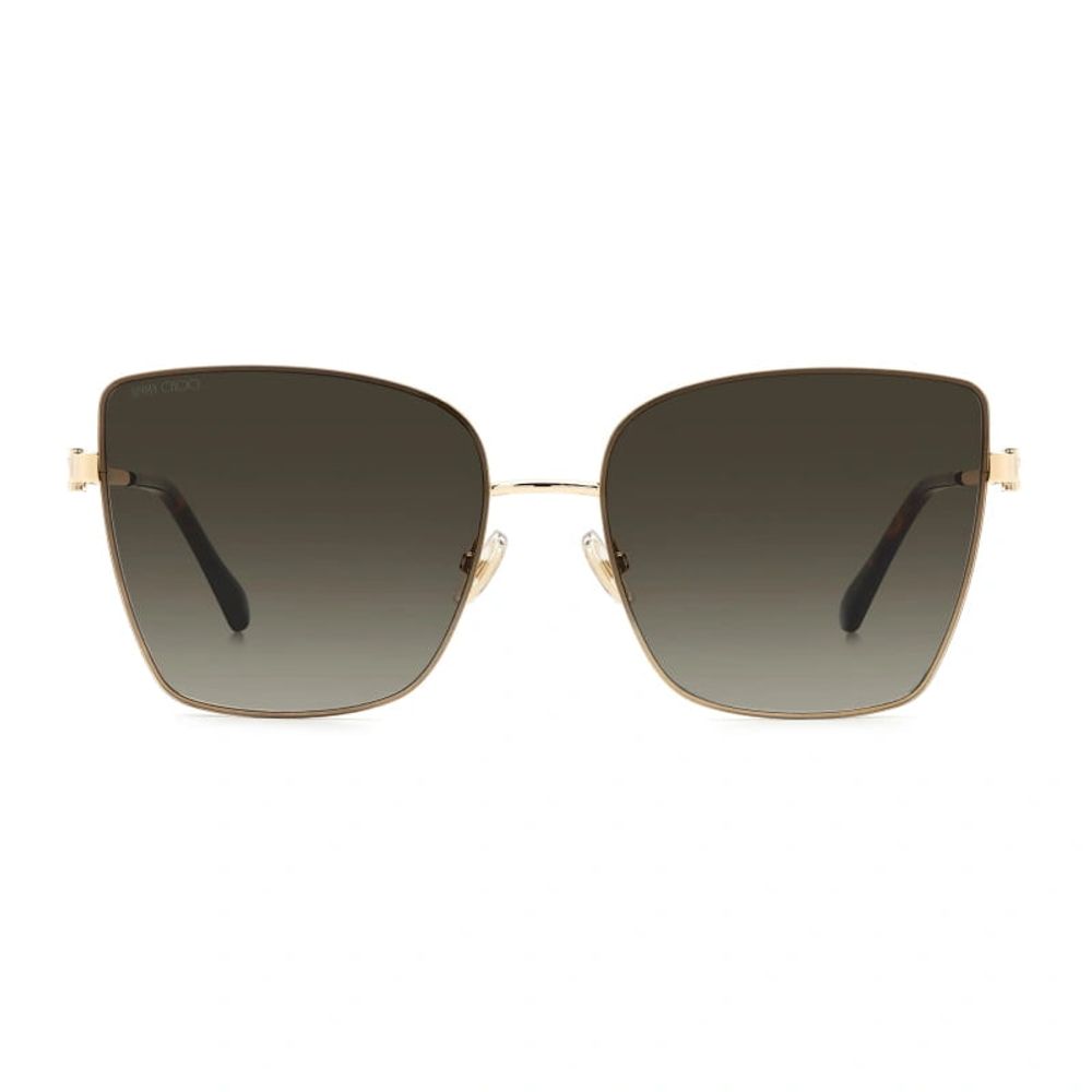 Jimmy Choo Sonnenbrille aus Goldmetall
