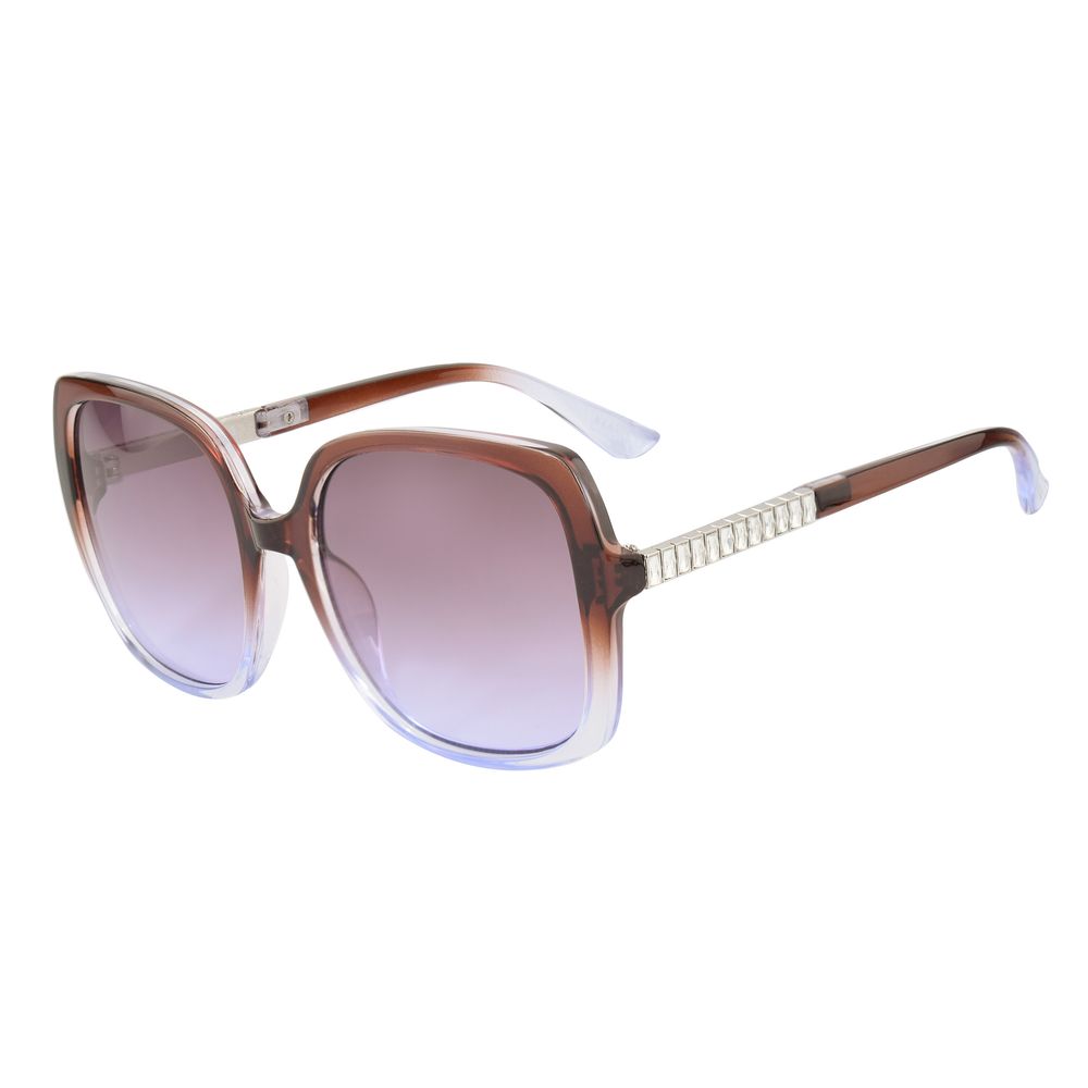 Guess Sonnenbrille aus violettem Harz