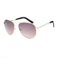 Guess Sonnenbrille aus Goldmetall