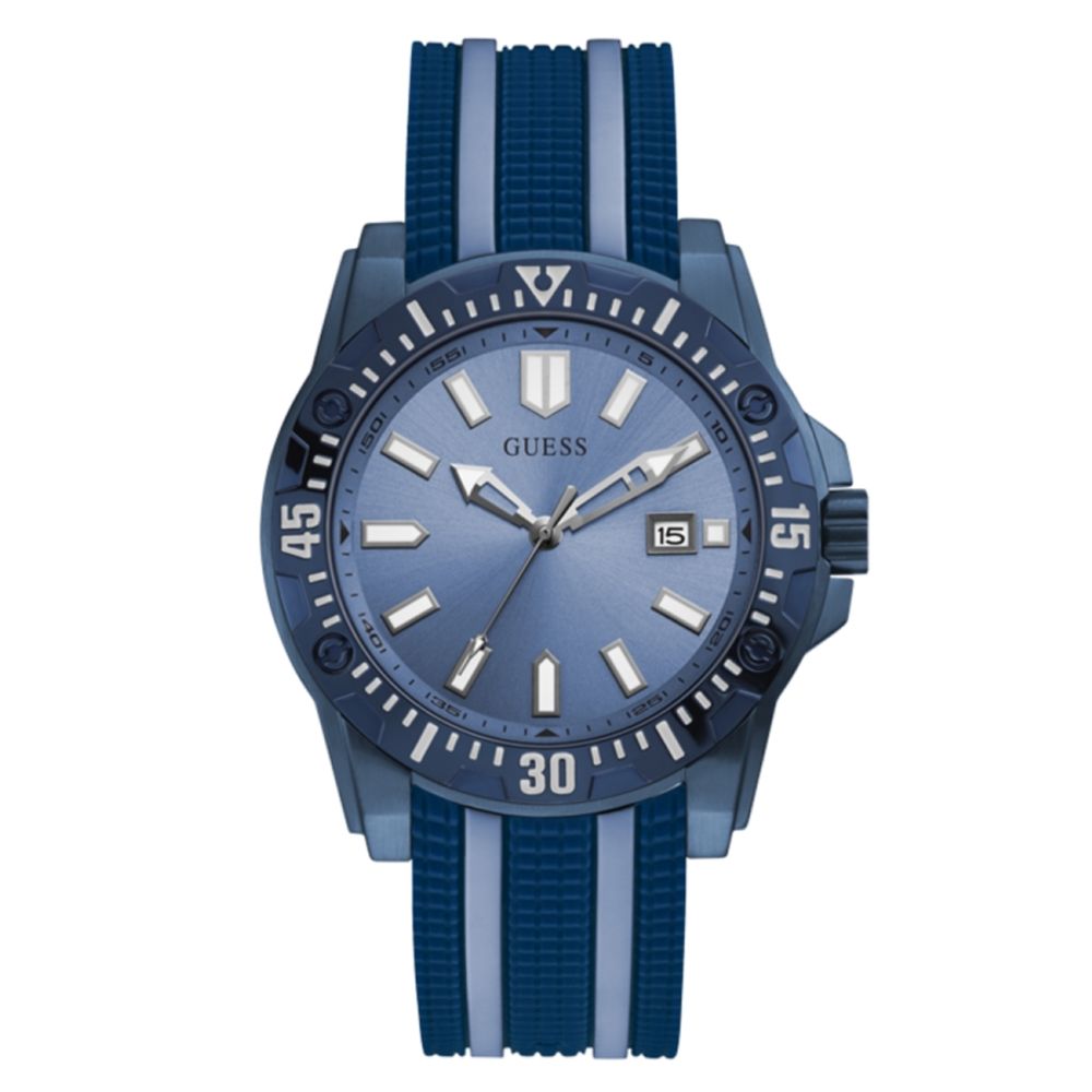 Guess Synthetic Sports Watch in Blue