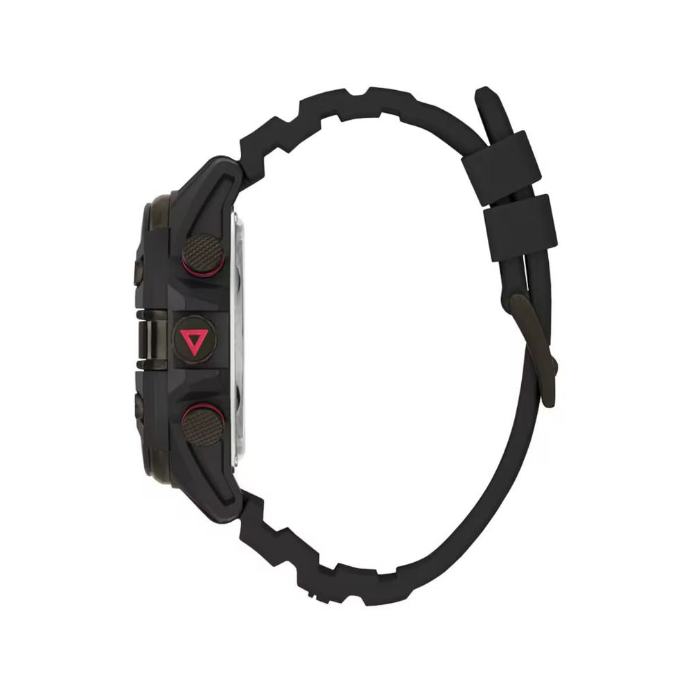 Guess Black Resin Sports Watch