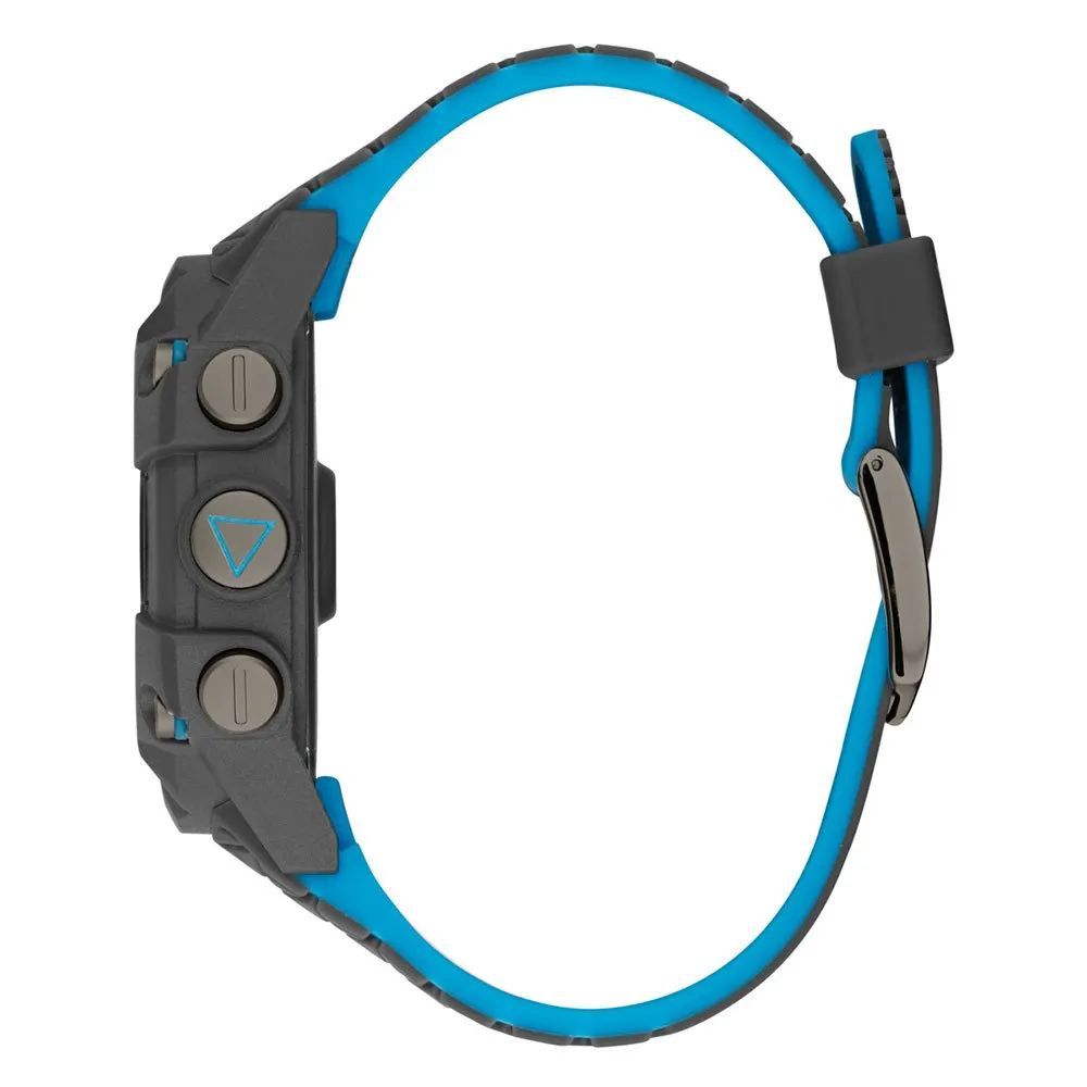 Guess Sportliche Resin-Uhr in Grau