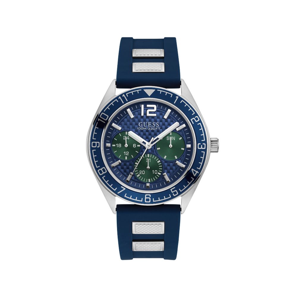 Guess Blaue synthetische Sportuhr