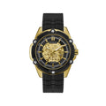 Guess Schwarze Resin-Armbanduhr