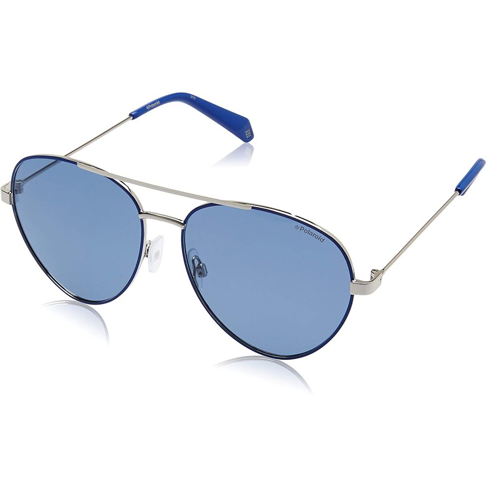 Polaroid Blaue Sonnenbrille aus Metall