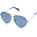 Polaroid Blaue Sonnenbrille aus Metall