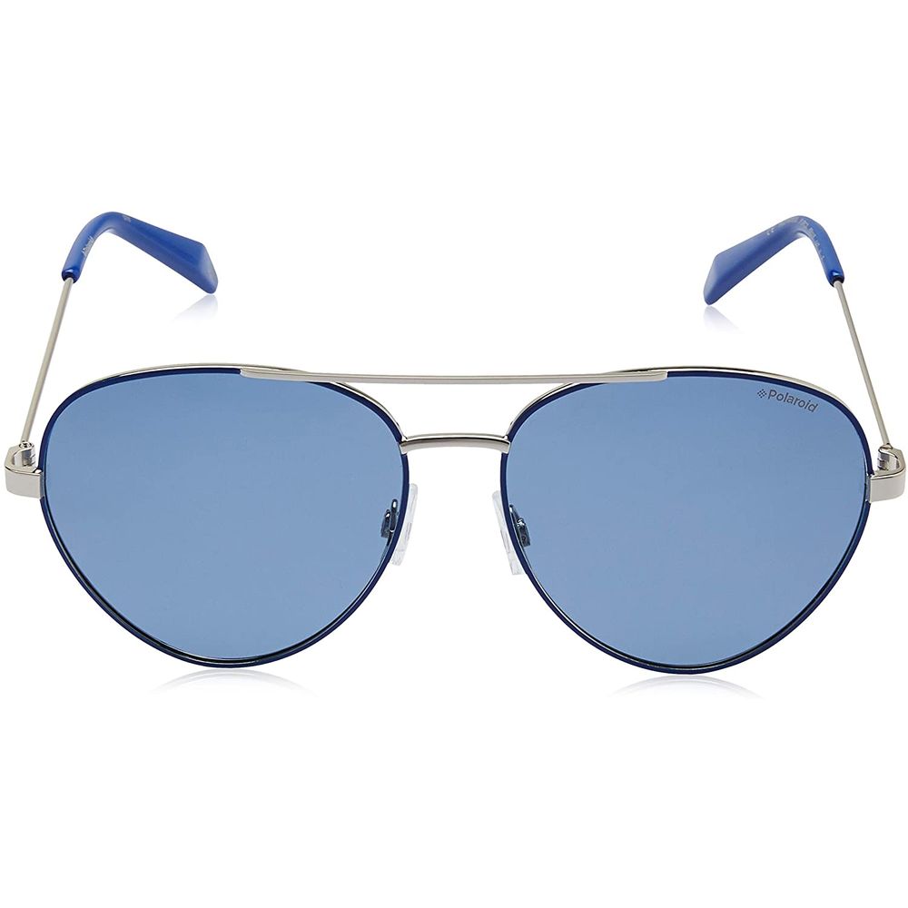 Polaroid Blaue Sonnenbrille aus Metall