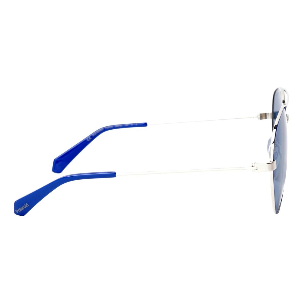 Polaroid Blaue Sonnenbrille aus Metall