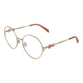 Emilio Pucci Goldene Metallbrille (Rahmen)