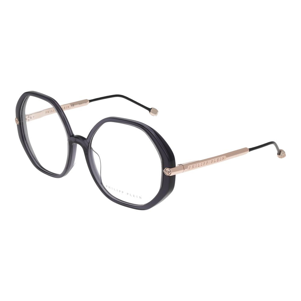 Philipp Plein Grey Cellulose Acetate Glasses (Frame)