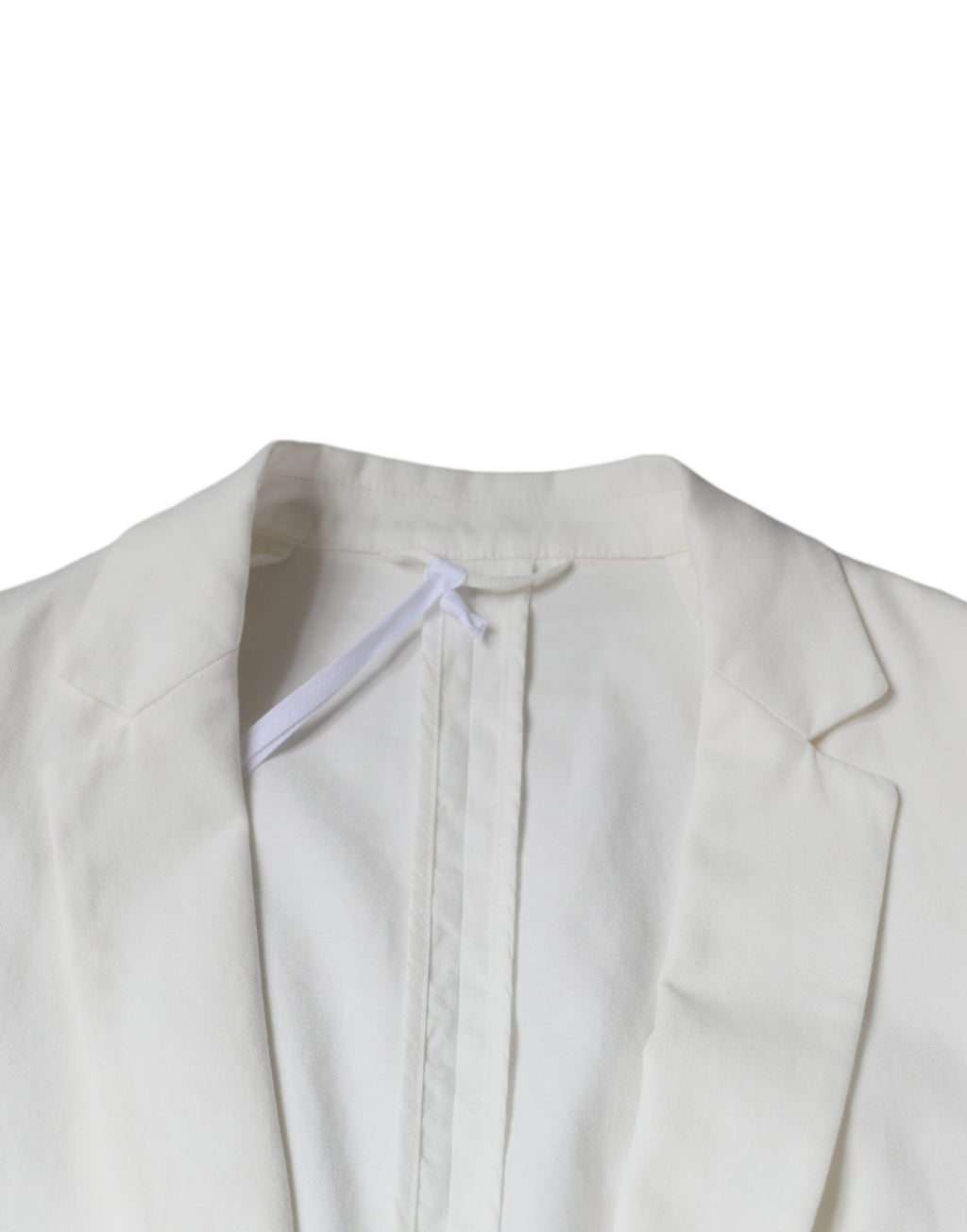 Dondup Weißer einreihiger formeller Blazer mit einem Knopf