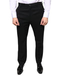 Dolce & Gabbana Men's Black Skinny Wool Suit Trousers